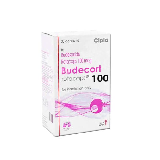 Budecort Rotacaps 100mcg (Budesonide)