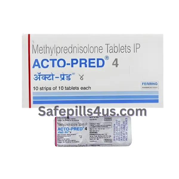 Acto Pred 4mg (Methylprednisolone)