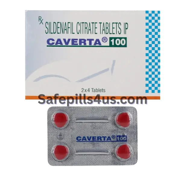 Caverta 100 mg (Sildenafil Citrate)