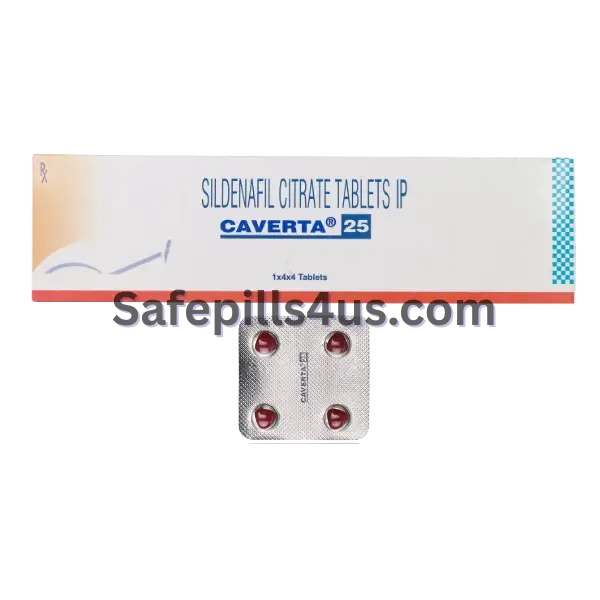 Caverta 25mg (Sildenafil Citrate)