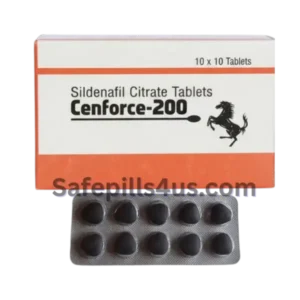 Cenforce 200 – Sildenafil (Black Pill)