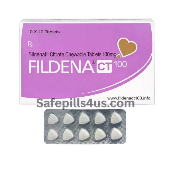 Fildena CT 100 mg (Sildenafil Citrate)