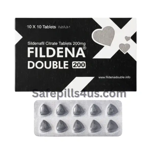 Fildena Double 200 mg (Sildenafil Citrate)