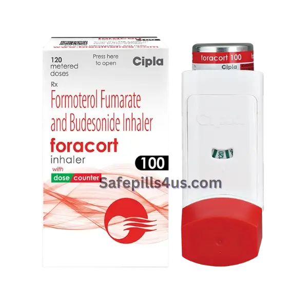 Foracort Inhaler 100mcg (Budesonide/ Formoterol)