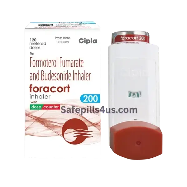 Buy Foracort Inhaler 200mcg (Budesonide / Formoterol)