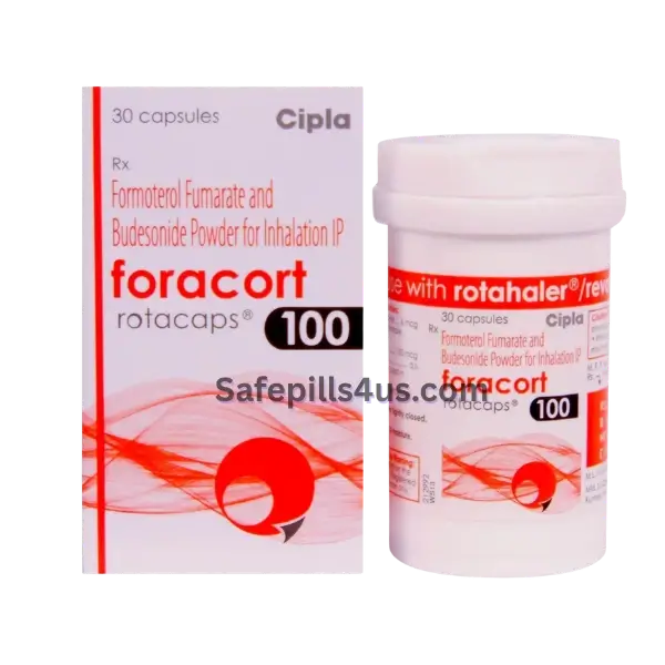 Foracort Rotacaps 100mcg (Budesonide/Formoterol)