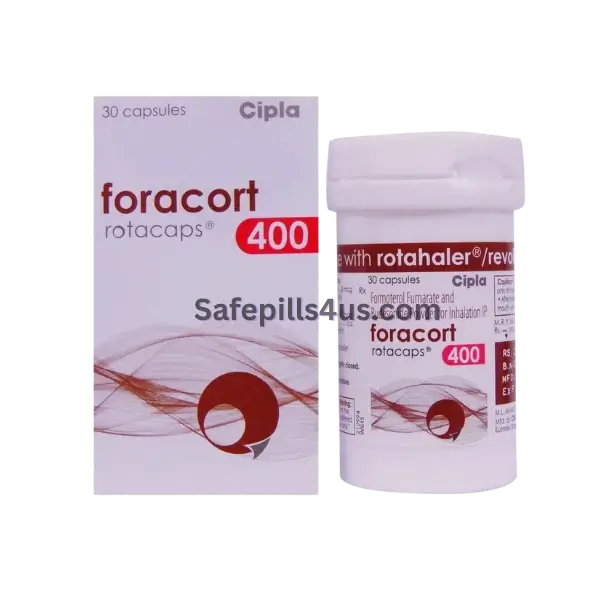 Foracort Rotacaps 400mcg (Budesonide / Formoterol)