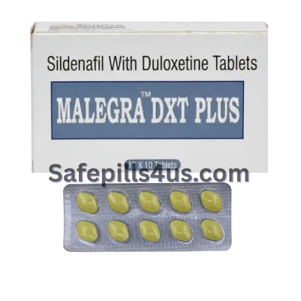 Malegra DXT Plus (Sildenafil Citrate/Duloxetine)