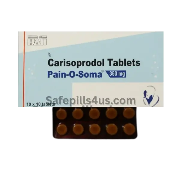 Pain O Soma 350 (Carisoprodol)