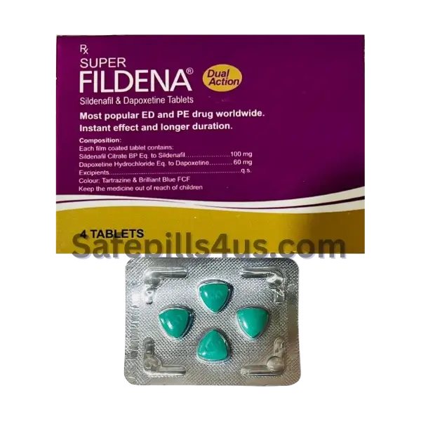 Super Fildena (Sildenafil/Dapoxetine)