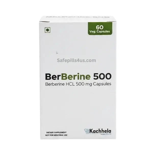 Berberine HCL 500 mg Capsules