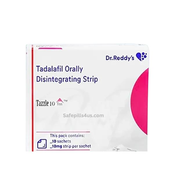 Tazzle 10 mg FM (Tadalafil Fast‑Melt)