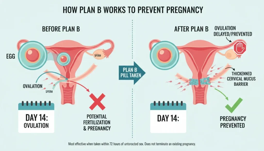 Does Plan B Work While Ovulating