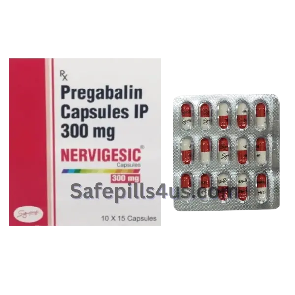 Pregabalin 300 mg (Nervigesic Capsules)