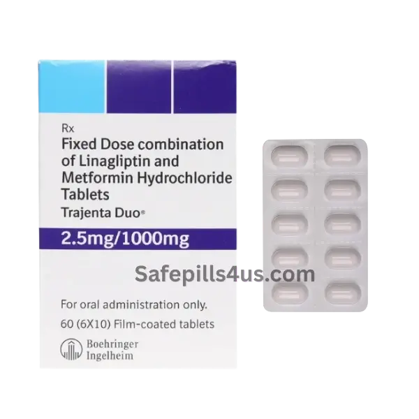 Trajenta Duo 2.5/1000 mg (Linagliptin + Metformin)