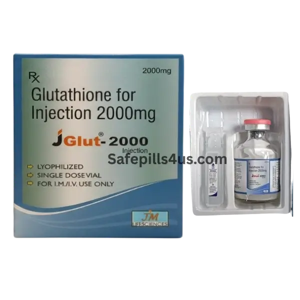 JGlut 2000 mg Injection (Glutathione)