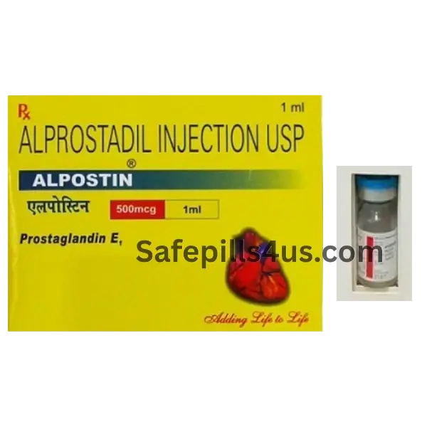 Alpostin 500 mcg Injection (Alprostadil)