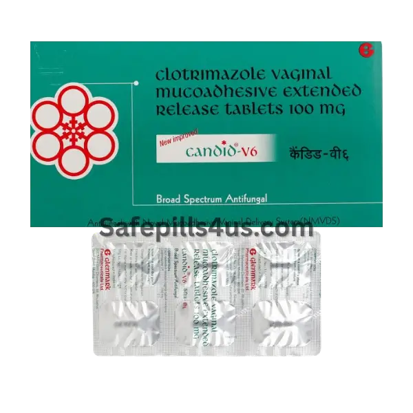 Candid-V 6 100 Mg (Clotrimazole)