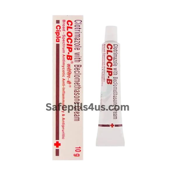 Clocip B Cream 10 gm (Clotrimazole/Beclometasone)