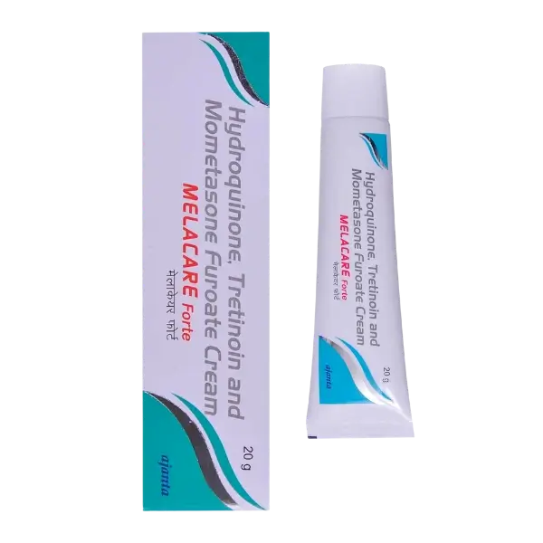Melacare Forte Cream (Hydroquinone/Tretinoin/Mometasone)