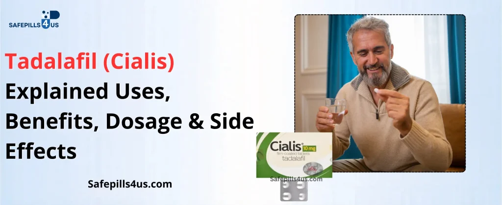 Tadalafil (Cialis) Explained: Uses, Benefits, Dosage & Side Effects